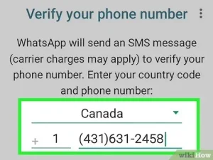 Daftarkan Nomor Tersebut Pada Whatsapp
